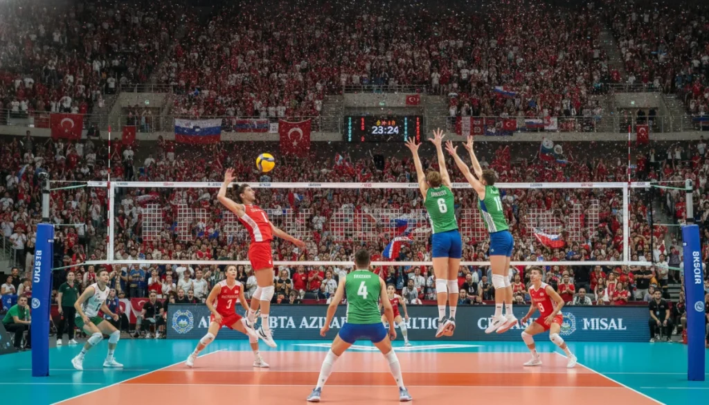 Türkiye’nin Voleybol Tarihindeki Büyük Slovenya Sınavı