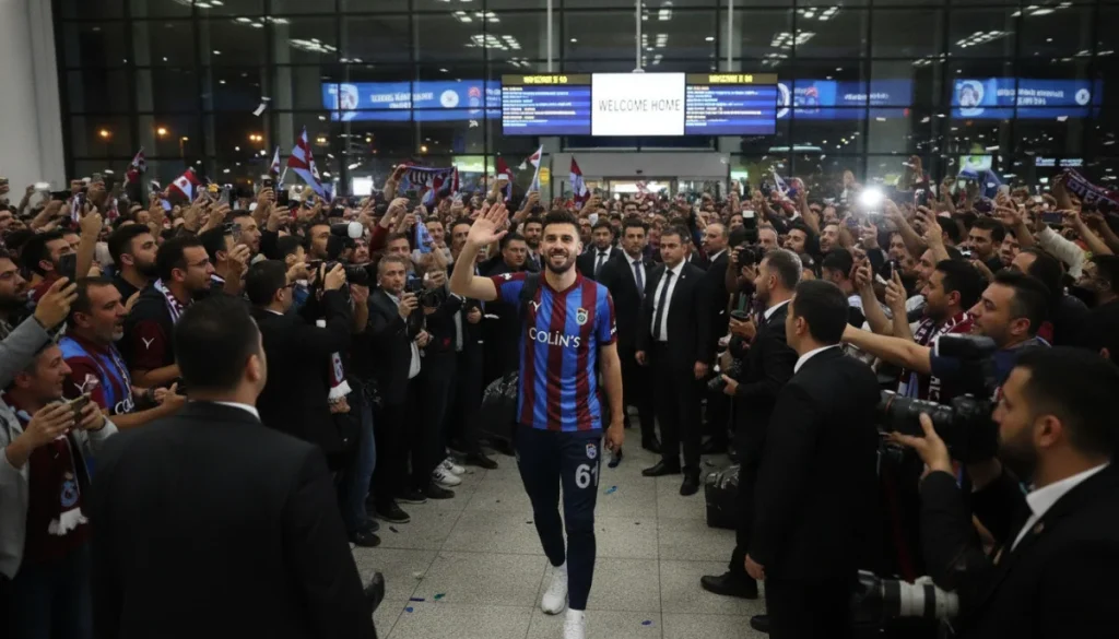 Fırtına’da Devir Değişiyor: Mısırlı Golcü Şehre İniş Yaptı
