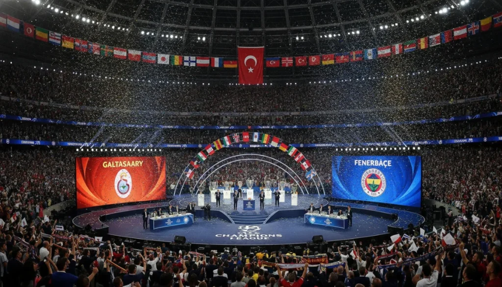 Temsilcilerimizin Devler Ligi Serüveni: Zorlu Rakipler Netleşti